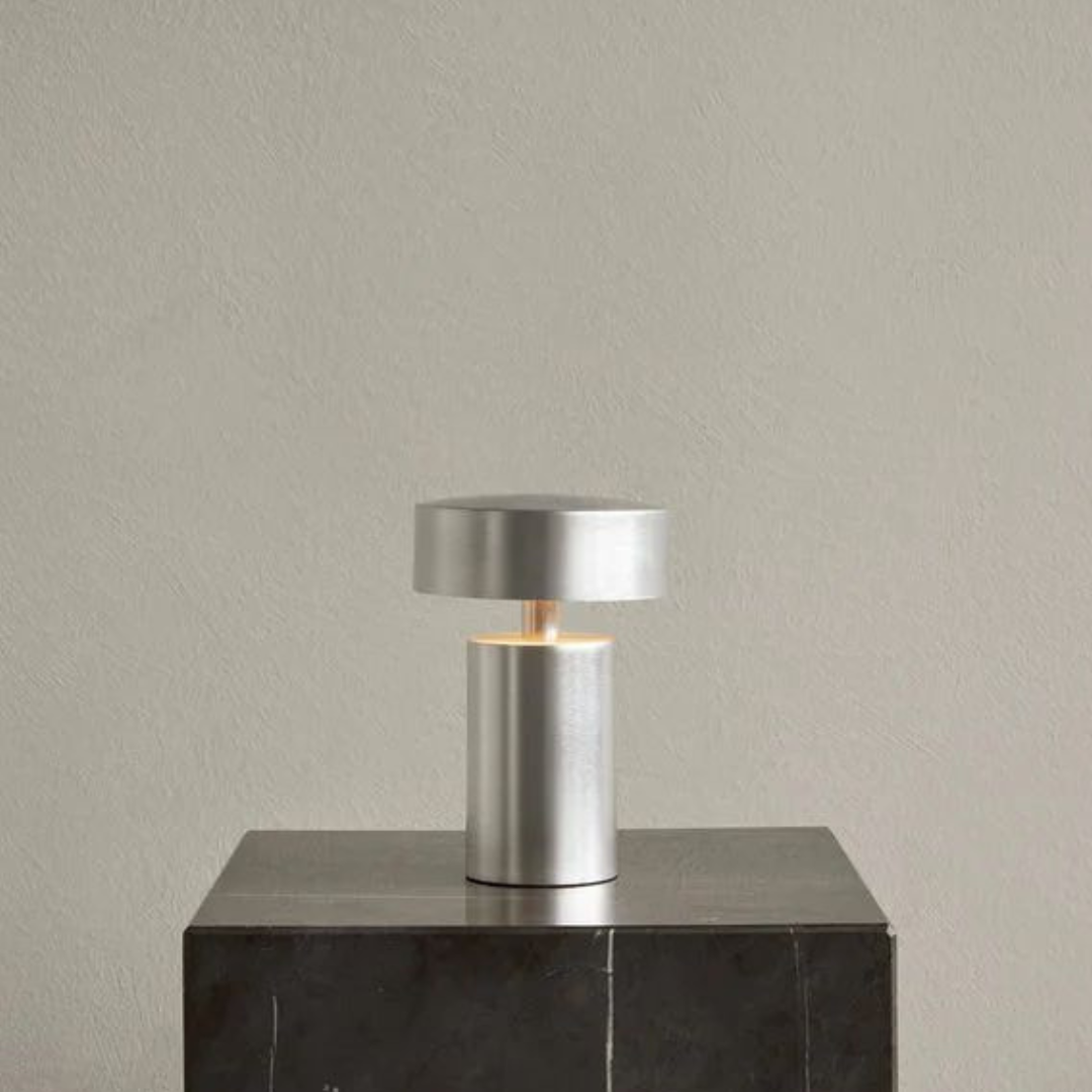 Modern Metallic Table Lamp