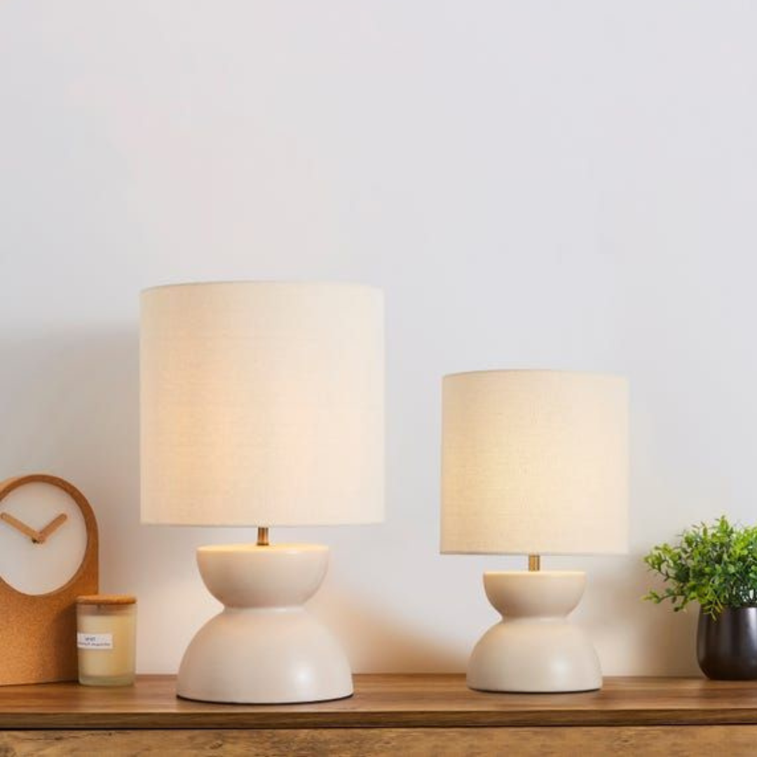 Modern Ceramic Table Lamp Set