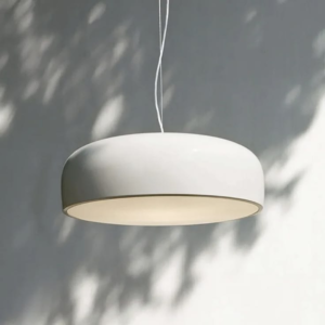 Modern White Dome Pendant Light